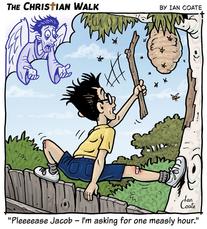 The Christian Walk by Ian Coate Cartoon 12 